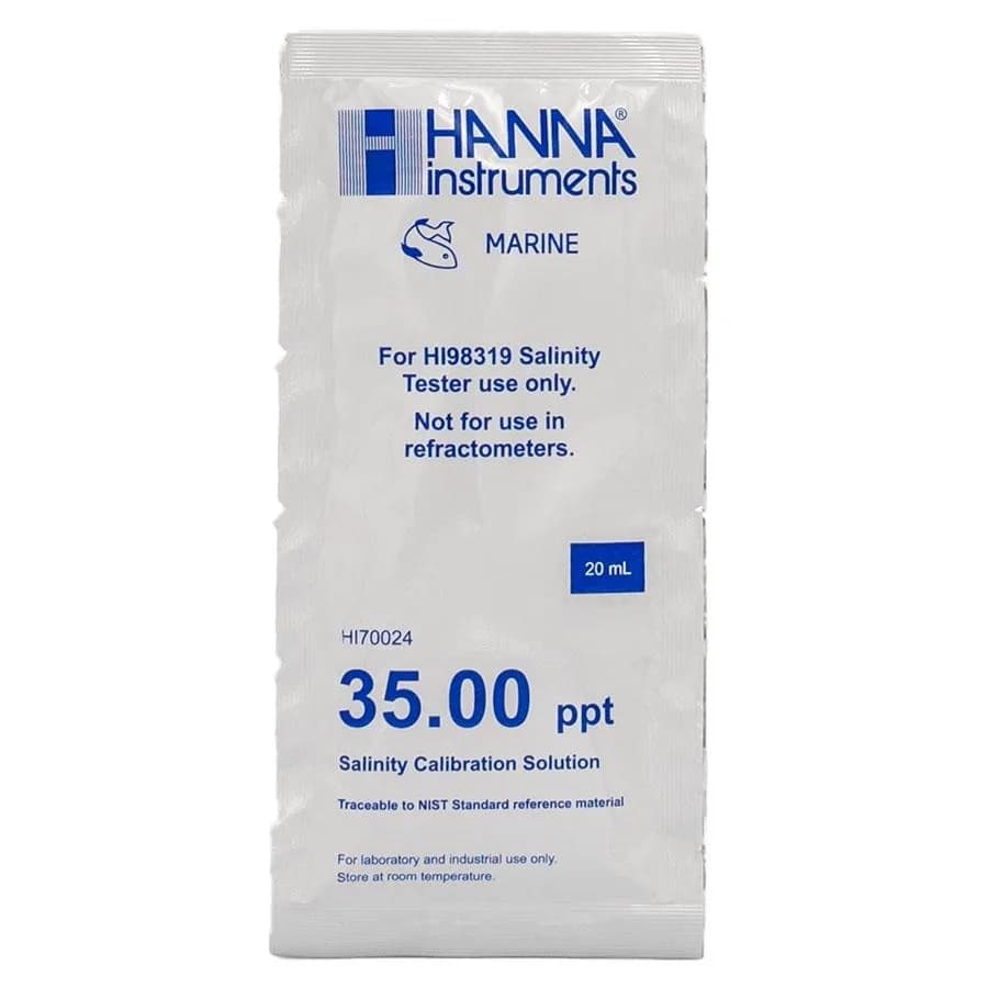 Salinity Calibration Solution for Hanna Salinity Tester