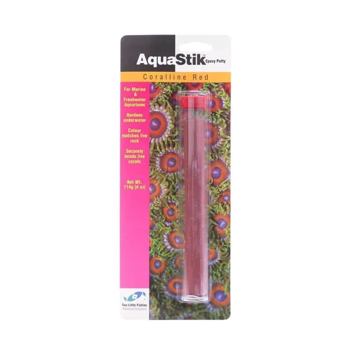 AquaStik Underwater Epoxy Putty - Coralline Red